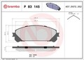 BREMBO Bremsbelagsatz Scheibenbremse PRIME LINE P 83 145 für LEXUS TOYOTA RX NX