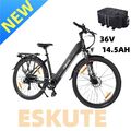 HOT Eskute 28'' Elektrofahrrad E-Bike mit Bafang Motor Akku 14,5Ah 7-Gänge