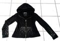 TOP!!! Schwarze Tally Weijl Sweatshirtjacke in Gr. M (38/40) mit Kapuze