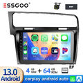 DAB+ Autoradio Für VW Golf 7 VII MK7 2013-2017 Android 13 Carplay GPS Navi KAM