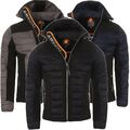 Geographical Norway Herren Steppjacke Softshelljacke Mix Jacke Herbst