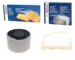 BOSCH Filtersatz - Luft-+Innenraumfilter für AUDI A4 A5 Q5 