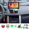 Für Peugeot 207 2006-2015 4G+64G Android 13 Autoradio GPS Nav WIFI BT CARPLAY FM