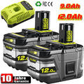 2x 18V Original Akku für RYOBI One Plus Lithium RB18L50 P108 P104 Batterie 12Ah