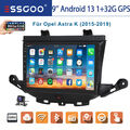 9" Android12 Autoradio Für Opel Astra K 2005 Carplay GPS Navi WIFI KAM RDS 1+32G