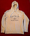 TOM TAILOR Herren Hoodie Sweater mit Logo-Print Style 1020918 Beige Größe L