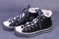 Converse All Star Classic Hi Chucks Sneaker Leder schwarz Gr. 38 Fell CH3-340