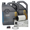 10L ORIGINAL Mercedes-Benz Motoröl ÖL 5W40 MB 229.5 + Ölfilter M276 2761800009