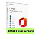 Microsoft Office2021 Professional Plus key für Windows 10/11 E-Mail Versand