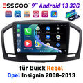 Android 13 Autoradio Für Opel Insignia A 2008-2013 GPS Navi WiFi BT 1+32G RDS FM