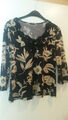 Oberteil Shirt Druckshirt Shirt Blumen m Spitze u Perlen w. NEU GERRY WEBER - 38