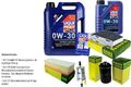 INSPEKTIONSKIT FILTER LIQUI MOLY ÖL 6L 0W-30 für VW Golf IV Cabriolet 1E7 2.0