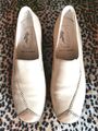 ❤ SEMLER Slipper ECHTLEDER Halbschuh beige Gr 39 40 UK 6.5 Wechselsohle NP100€  