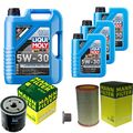 MANN Inspektionspaket 8 L LIQUI MOLY Longtime High Tech 5W-30 für Renault Espace