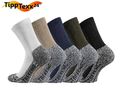 4 Paar Sport Trekkingsocken mit Anti-Loch-Garantie COOLMAX Wandersocken Unisex