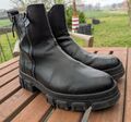 Tamaris Gothic Damen Schuhe Boots Stiefelette mit dicker Sohle schwarz Gr. 40