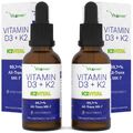 Vitamin D3 + K2 3400 Tropfen = 100ml MK7 Hochdosiert - 99,7% All trans K2VITAL® 