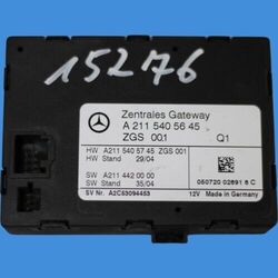 Mercedes-benz E 220 T CDI Automatik 211 Steuergerät Gateway A2115405645