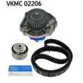 Wasserpumpe + Zahnriemensatz SKF VKMC 02206 für Fiat Lancia Grande Punto