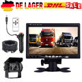 Rückfahrsystem Mit Monitor Rückfahrkamera +7 Zoll Farbmonitor KFW LKW 12/24V DHL