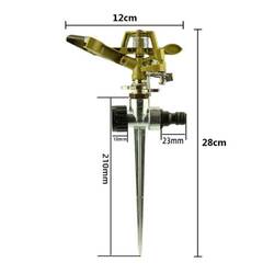 1-6X Rasensprenger Impulsregner Sprinkler Regner Kreisregner Bewässerung Garten