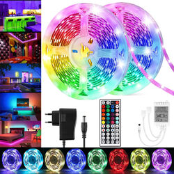 LED Stripe RGB Leiste Streifen 5050 Band Licht Lichtleiste Lichterkette 1-30m