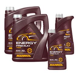 12 Liter MANNOL Energy Premium 5W-30 Motoröl API SN/CH-4 ACEA C2 C3 GM dexos2