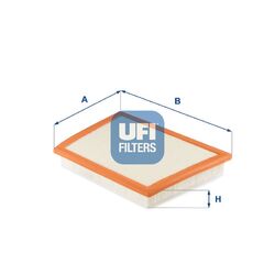 UFI LUFTFILTER 30.622.00 FÜR BMW MINI X2 + X1 + VAN + F46 + F44 + F45 13->