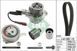 SCHAEFFLER INA 530065030 WASSERPUMPE + ZAHNRIEMENSATZ FÜR VW T-ROC + CC B7 10->