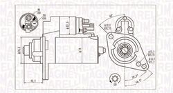 Magneti Marelli Anlasser für Audi Skoda VW Seat TT 2000-2022 063521230120