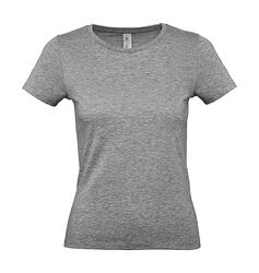 B&C Damen T-Shirt Basic Tee Shirt Rundhals Kurzarm Damen Baumwolle XS S M L XL 2