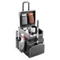 Reinigungswagen Rubbermaid® Quick Cart Medium, Außentaschen, Reißverschlusstasche & Innenfächer, Teleskopgriff, bis 18 kg, wasser-/ölresistent, Teflon®