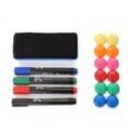 Whiteboard Zubehör MCW-C93, Memoboard-Set Magnet Boardmarker Schwamm