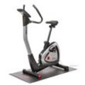 Motive Fitness by U.N.O. Ergometer ET 1000 inkl. Schutzmatte grau/schwarz