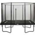 Salta Premium Black Edition - rechteckig - 153x214cm - Trampoline mit Sicherheitsnetz