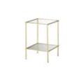 Beistelltisch Panagia - gold - 39 cm - 55 cm - 39 cm - Sconto