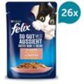 FELIX So gut wie es aussieht in Gelee mit Lachs 26x85g