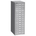 BISLEY MultiDrawer™ L3915 Schubladenschrank silber 15 Schubladen 27,8 x 38,0 x 85,7 cm