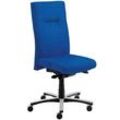 Mayer XXL Bürostuhl myNEW VISION , 2298 26 396 Stoff blau, Gestell alu