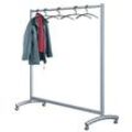 Kerkmann Rollgarderobe Event 31603014 silber Metall 178,0 x 171,0 cm