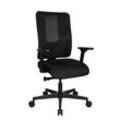 Topstar Bürostuhl Sitness Open X (N) Deluxe, OX300TW2 T200 Stoff schwarz, Gestell schwarz