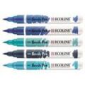 Talens ECOLINE® Brush-Pens blau, 5 St.