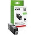 KMP C107BX schwarz Druckerpatrone kompatibel zu Canon PGI-570 XL PGBK