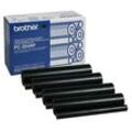 brother PC-204RF schwarz Thermo-Druckfolie, 4 Rollen