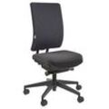 ORIGINAL STEIFENSAND Bürostuhl Volto Plus Comfort, VP 2350112 252 Stoff grau, Gestell schwarz