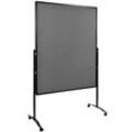 Legamaster Moderationswand PREMIUM PLUS klappbar 120,0 x 150,0 cm grau