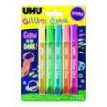 5 UHU Glow in the dark Klebestifte 5x 10,0 ml