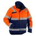 BLAKLÄDER® Herren Warnjacke Winter 4862 orange, marine Größe 2XL