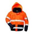 elysee® unisex Warnjacke VOLKER orange, marine Größe S