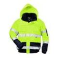 elysee® unisex Warnjacke SIEGFRIED gelb, marine Größe 4XL